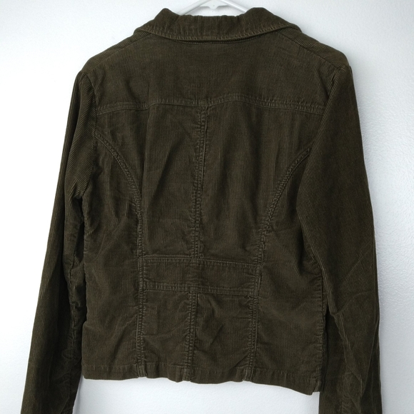 Tex by MaxAzria Corduroy Jacket Green XS/S? - Picture 6 of 7